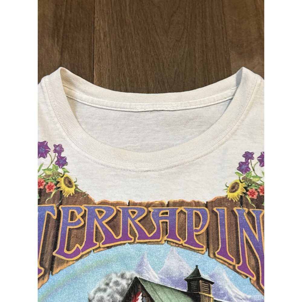 VTG Grateful Dead T-Shirt Mens Large Multi-Color 1999 Terrapin Station Tie-Dye - Picture 4 of 10